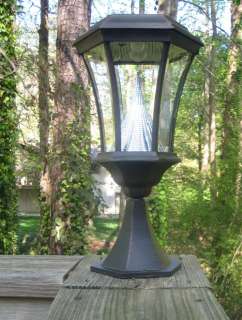 Solar Lamp for Patio or Deck  