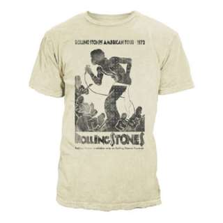 ROLLING STONES VINTAGE TOUR POSTER ADULT TEE SHIRT  