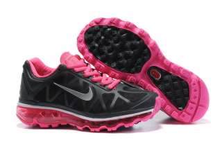  Air Max Max+ 2011 Running Shoes Mettalic Pink Silver Size 7.5 New