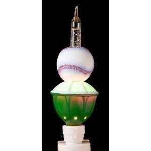 Roman Inc. Baseball Glitter Night Light * Décor Inspiration Giftware 