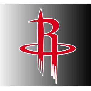  Houston Rockets logo sticker vinyl decal 5 x 3.7 
