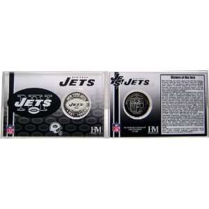  New York Jets Team History Coin Card   Collectible Coin 