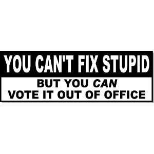  You Can Vote It Out Of Office Bumper Sticker Decal 