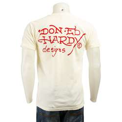 Ed Hardy Mens USMC Bulldog T shirt  