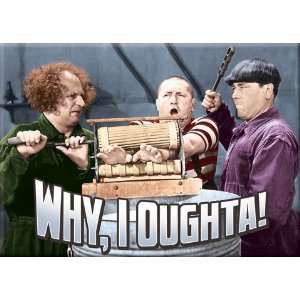  Three Stooges Why, I Oughta Magnet 29429M Kitchen 