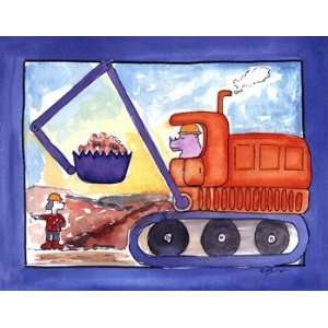 Front End Loader   Poster by Serena Bowman (14x11) 