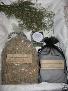 Herbal DETOX Foot Soak Kit 100% Natural & Gaurenteed  