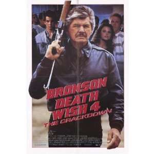  Death Wish 4 The Crackdown (1987) 27 x 40 Movie Poster 