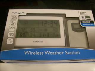 CRAIG WIRELESS WEATHER STATION RF433MHZ SEALED 7 31398 41203 7  