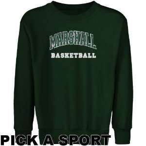 Marshall Thundering Herd Youth Forest Green Custom Sport Arch Applique 
