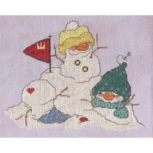  King of the Mountain (Flakey Friends)   Cross Stitch 