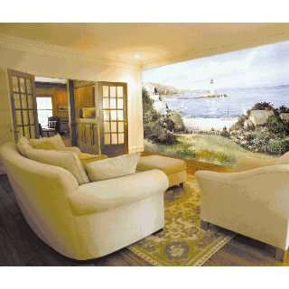  Do It Yourself Ocean Wall Mural   Lighthouse Cove