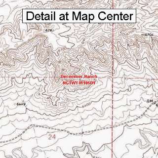   Map   Dereemer Ranch, Wyoming (Folded/Waterproof)