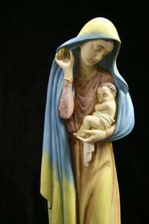 This auction is for a Holy Virgin Mary hand painted in a vintage 
