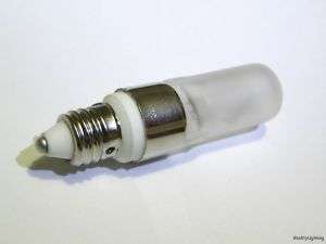 10 JD 100 Watt Frosted E11 Base Halogen Light Bulb Lamp  