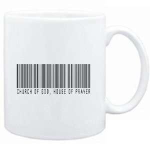  Mug White  Church Of God, House Of Prayer   Barcode 