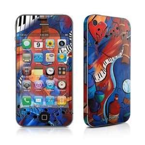  Guitar Music Design Protective Skin Decal Sticker for Apple iPhone 