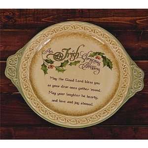 An Irish Christmas Blessing Platter 