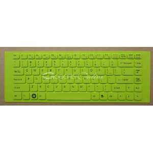 Green Keyboard Cover/Skin Protector for Sony VAIO VGN NW VGN FW VPC Y 