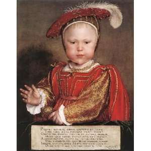   painting name Portrait of Edward, Prince of Wales, By Holbein Hans Il
