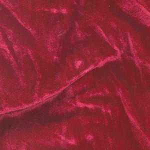  58 Wide Stretch Velvet Red Fabric By The Yard Arts 