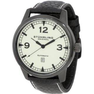   335557 Sportsman Tuskegee Warhawk Automatic Date Black Watch Watches