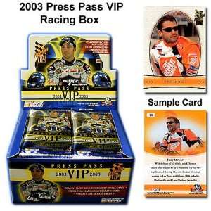  Press Pass NASCAR 2003 VIP Racing Box