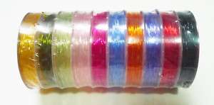 MULTI Elastic Clear Beading Wire Cord 0.6MM *12M / 39Ft  