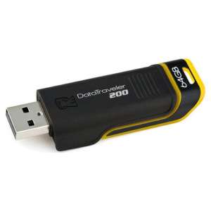 NEW Kingston 64GB DataTraveler 200 USB Flash Drive  