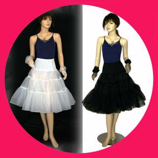   Organza Petticoat /Skirt/ Wedding Evening Prom Party 1950s Dress