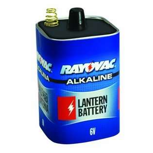 Rayovac 806 Lantern Battery, 6 Volt Alkaline Spring Terminal at  