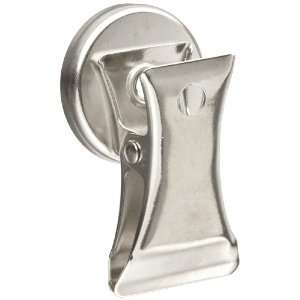  Chrome Plated Magnet Base With Clip, 1 Diameter (Pack of 