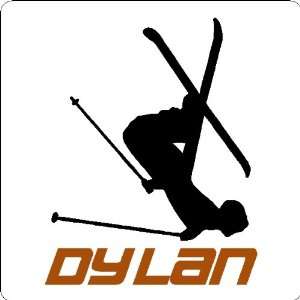  Custom Personalized Ski Decal Wall Sticker Removable Wall Art 