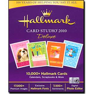 Hallmark Card Studio 2005 Graphic Design Software  