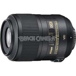 Nikon 85mm f/3.5G AFS DX ED VR Micro Nikkor Lens for Nikon Digital SLR 