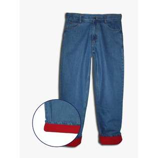 American Sports Apparel Mens Fleece lined Jeans 