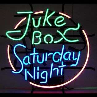 Jukebox Saturday Night Neon Sign  Neonetics Fitness & Sports Game Room 