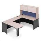 ABCO Endure 102 W U Shape L config. Workstation w/ Hutch  Top Color 