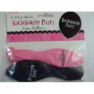  3 Packs Bachelorette Party Latex Balloons( 6 Each Pack 