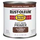 Zinsser Rustoleum .50 Pint Rusty Metal Primer Protective Enamel Oil 