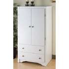  Winslow White 2 drawer Armoire
