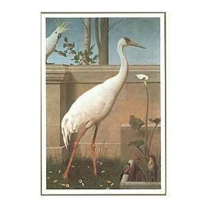  Oriental Crane Poster Print
