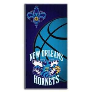  New Orleans Hornets NBA Emblem Fiber Reactive Beach Towel 