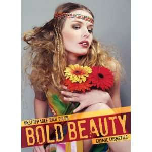  Bold Beauty Hippy Woman Flowers Sign
