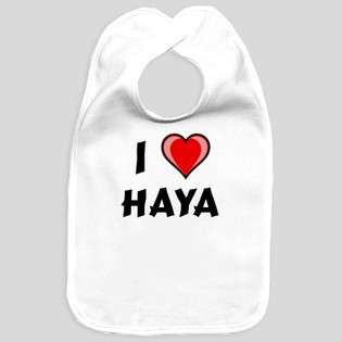 Love Haya Baby Bib  SHOPZEUS Baby Feeding Bottles 