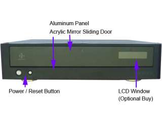   front ports for instant sharing and burning of your digital media