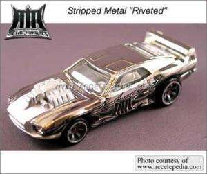 AcceleRacers Stripped Metal Rivited w/ BonusCD NEWinBOX  