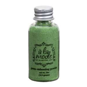 La Mode .5 oz Embossing Powder   Green 