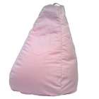 Hudson Tear Drop Dorm Bean Bag Chair in Pink