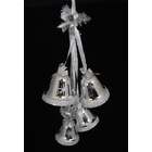   with Silver Glitter Shatterproof Hanging Bells Christmas Decoration